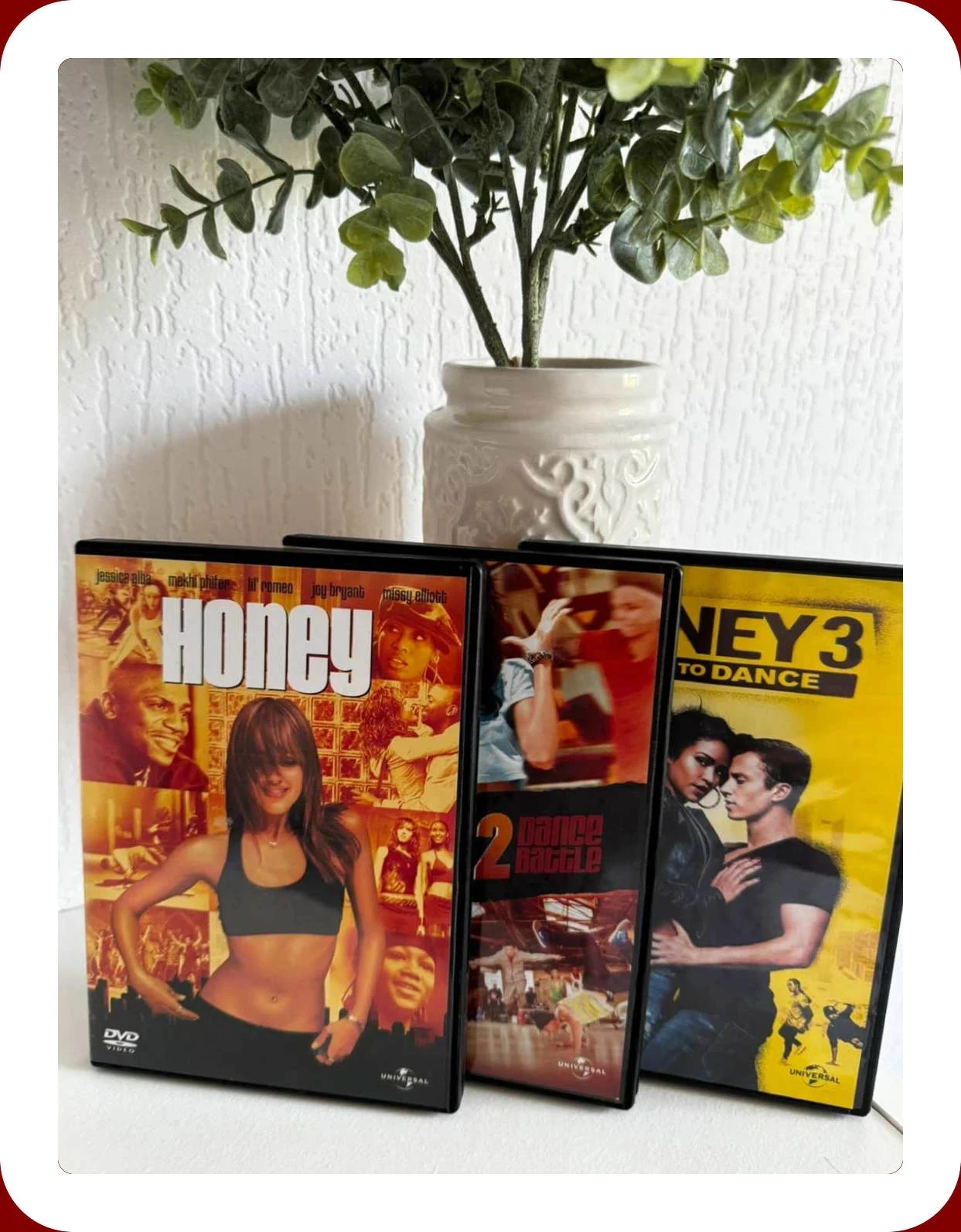 🎬 Lot de 3 DVD Honey Dance – Les films cultes pour les passionnés de danse 💃